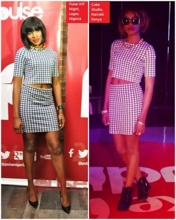 Seyi Shay Re- Rocks Outfit, Still Looks Stunning